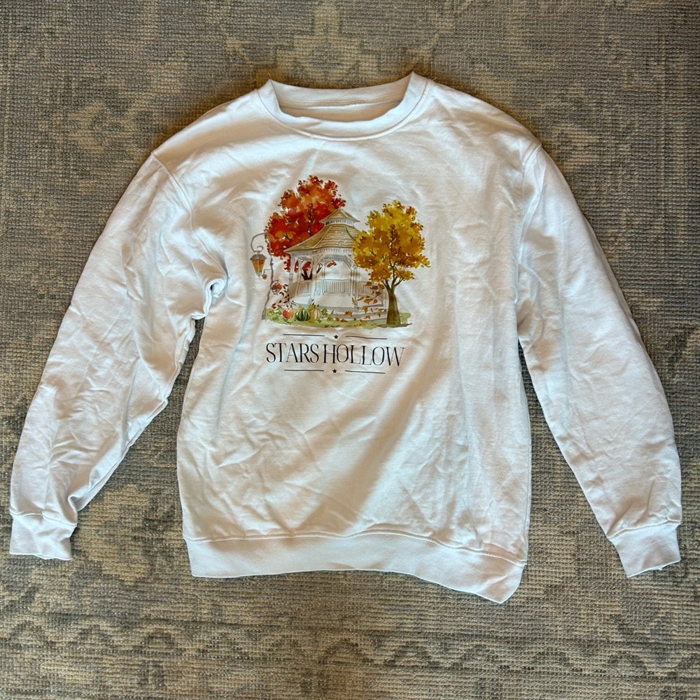 Stars Hollow White Sweater